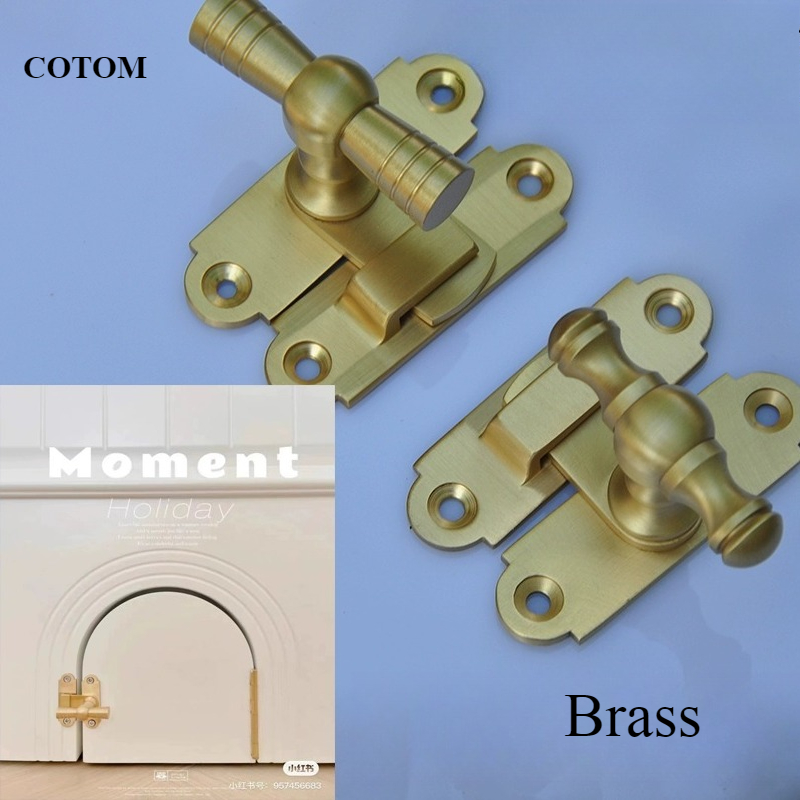 العتيقة النحاس القط مزلاج البا - مراجعة Antique Brass Hook وسعره