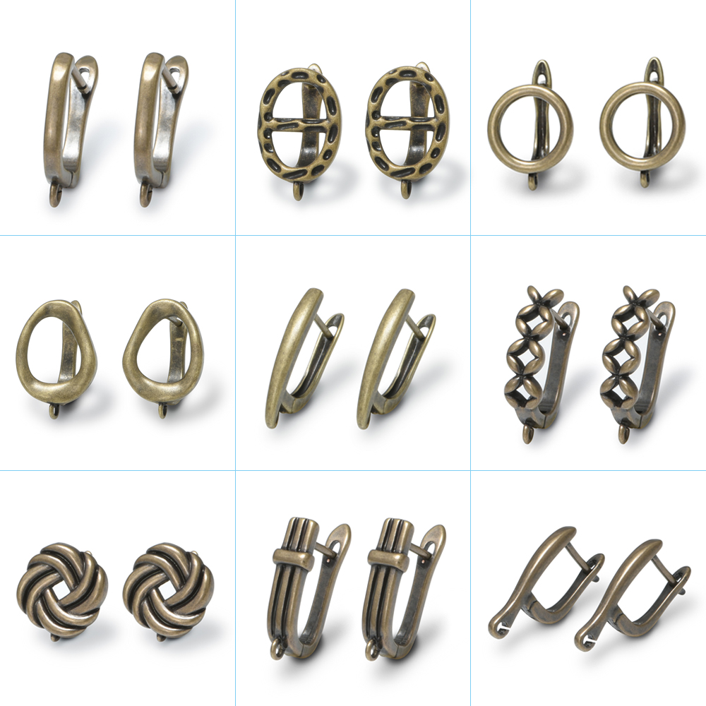 1 زوج جديد الصليب العتيقة برون - مراجعة Antique Brass Hook وسعره