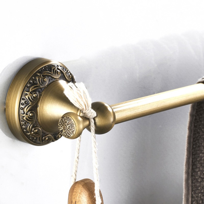 حامل مناشف نحاسي أوروبي عتيق ا - مراجعة Antique Brass Hook وسعره