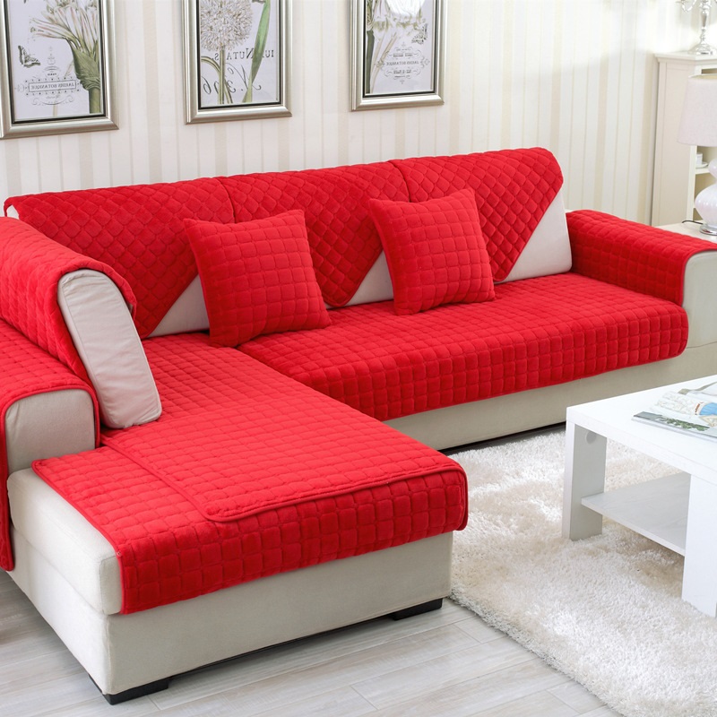 سميكة الفانيلا وسادة أريكة الع - مراجعة Velvet Cushion Cover وسعره