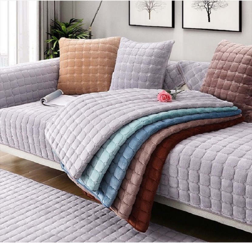 سميكة الفانيلا وسادة أريكة الع - مراجعة Velvet Cushion Cover وسعره