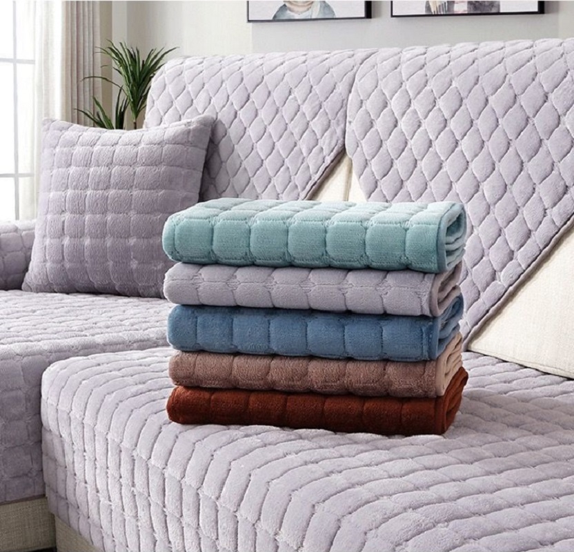 سميكة الفانيلا وسادة أريكة الع - مراجعة Velvet Cushion Cover وسعره