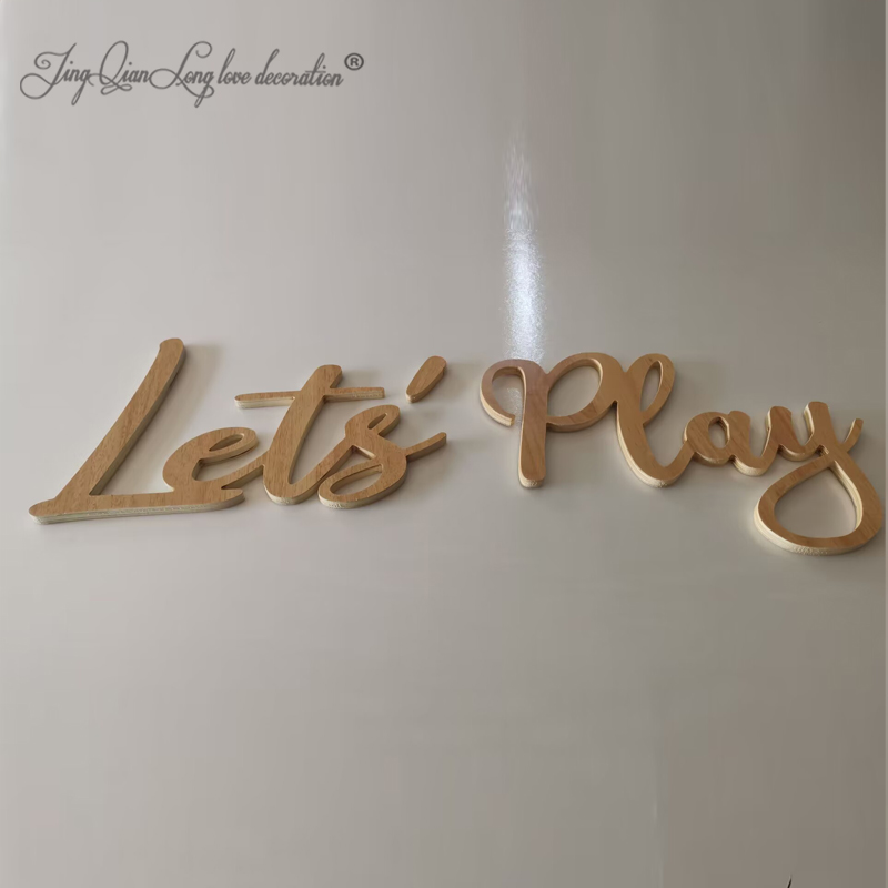 لافتة حائط Let's PLAY - ديكور  - مراجعة Interior Design Years Of School وسعره