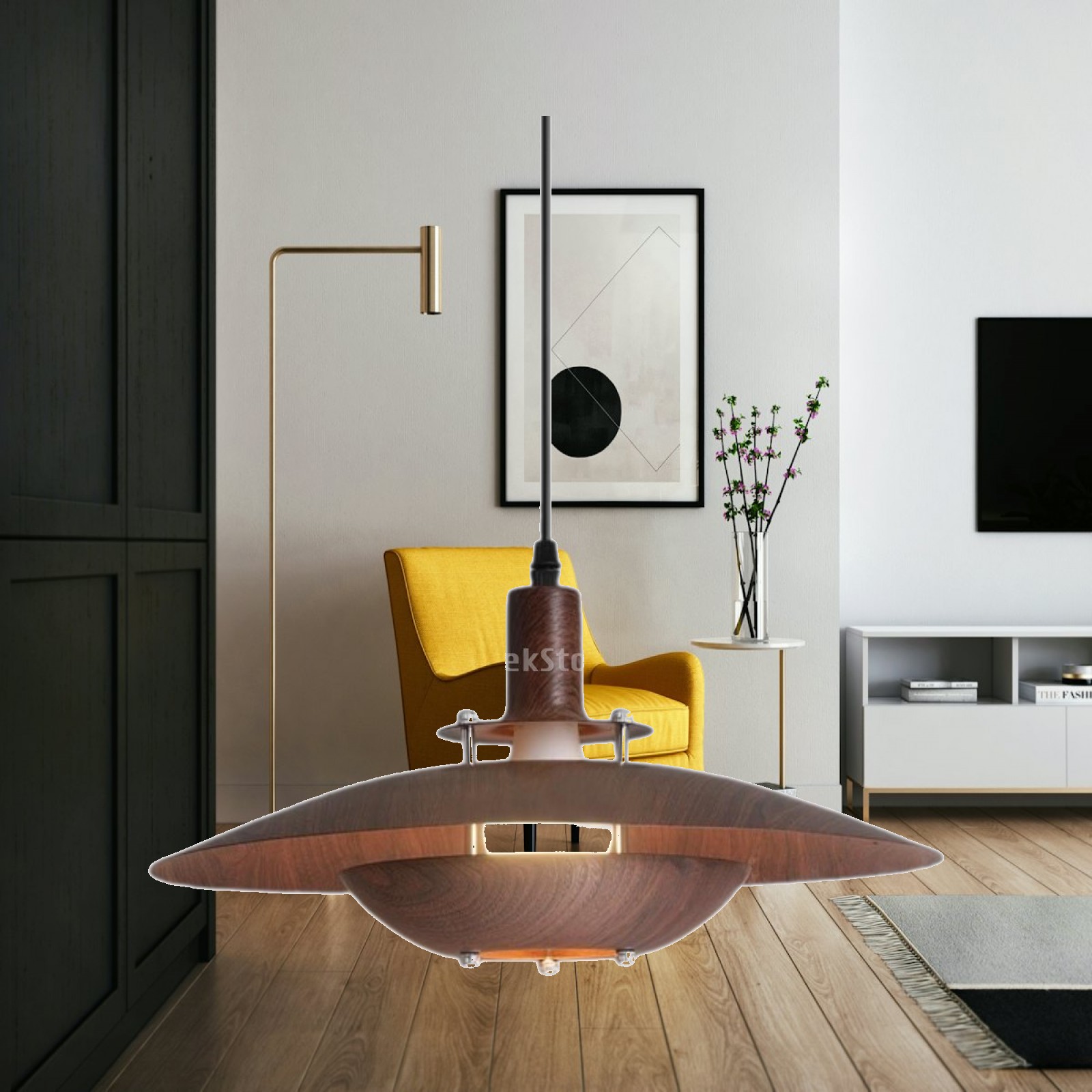 إضاءة معلقة بأسلوب ريفي، ثريا  - مراجعة Interior Design Kitchen Modern وسعره