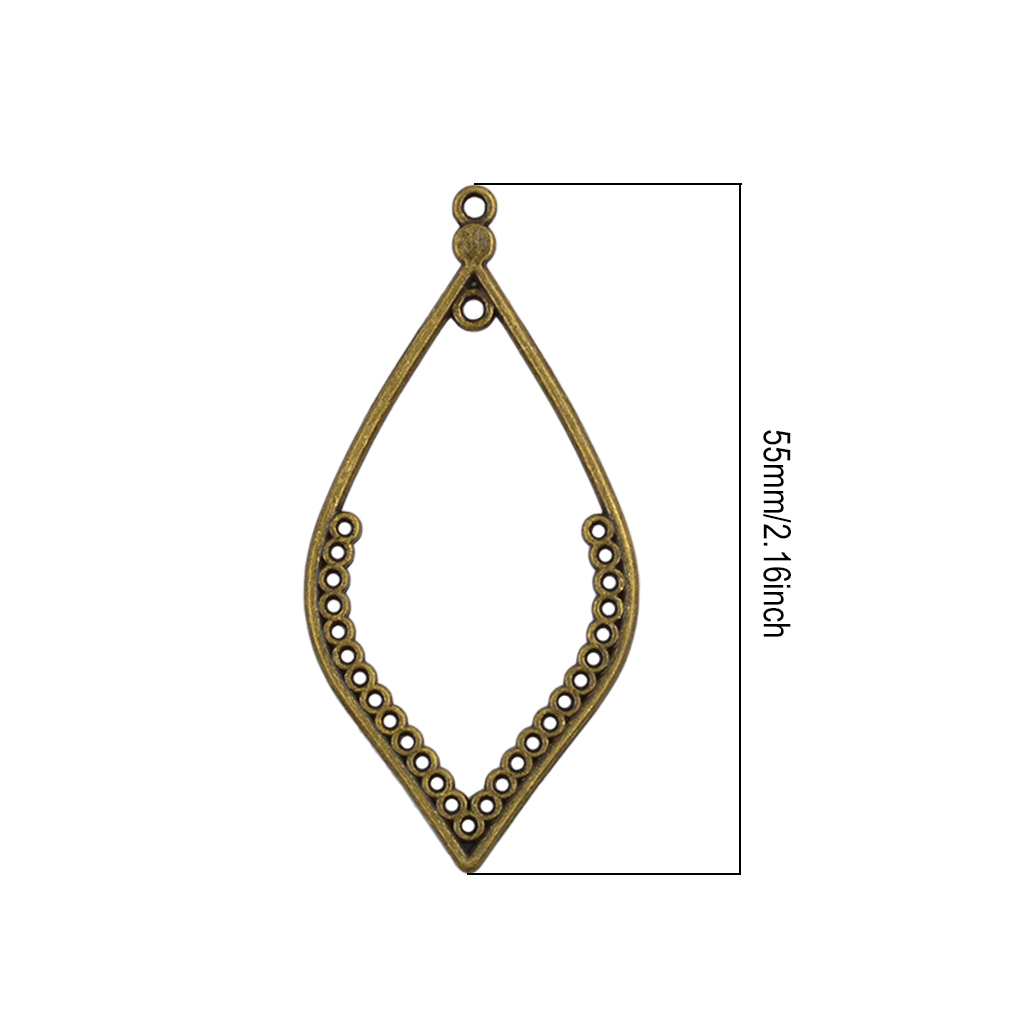 20 قطع Vintage أقراط الثريا DI - مراجعة Antique Brass Hook وسعره
