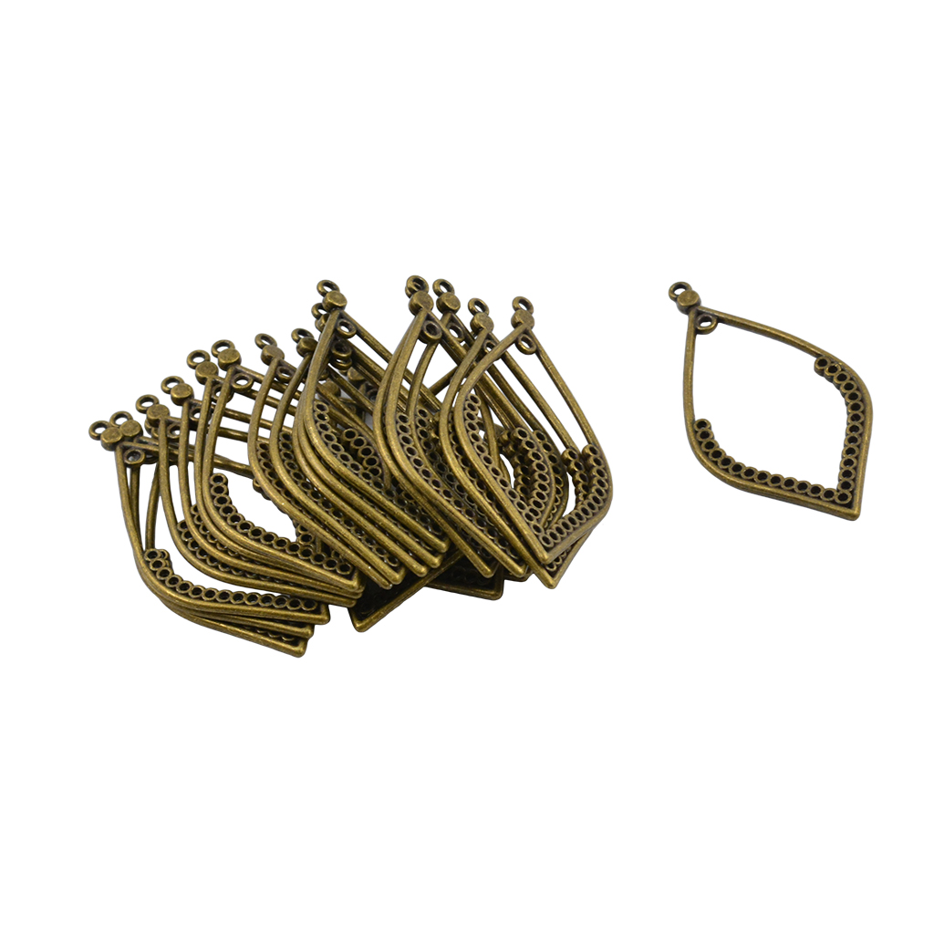 20 قطع Vintage أقراط الثريا DI - مراجعة Antique Brass Hook وسعره