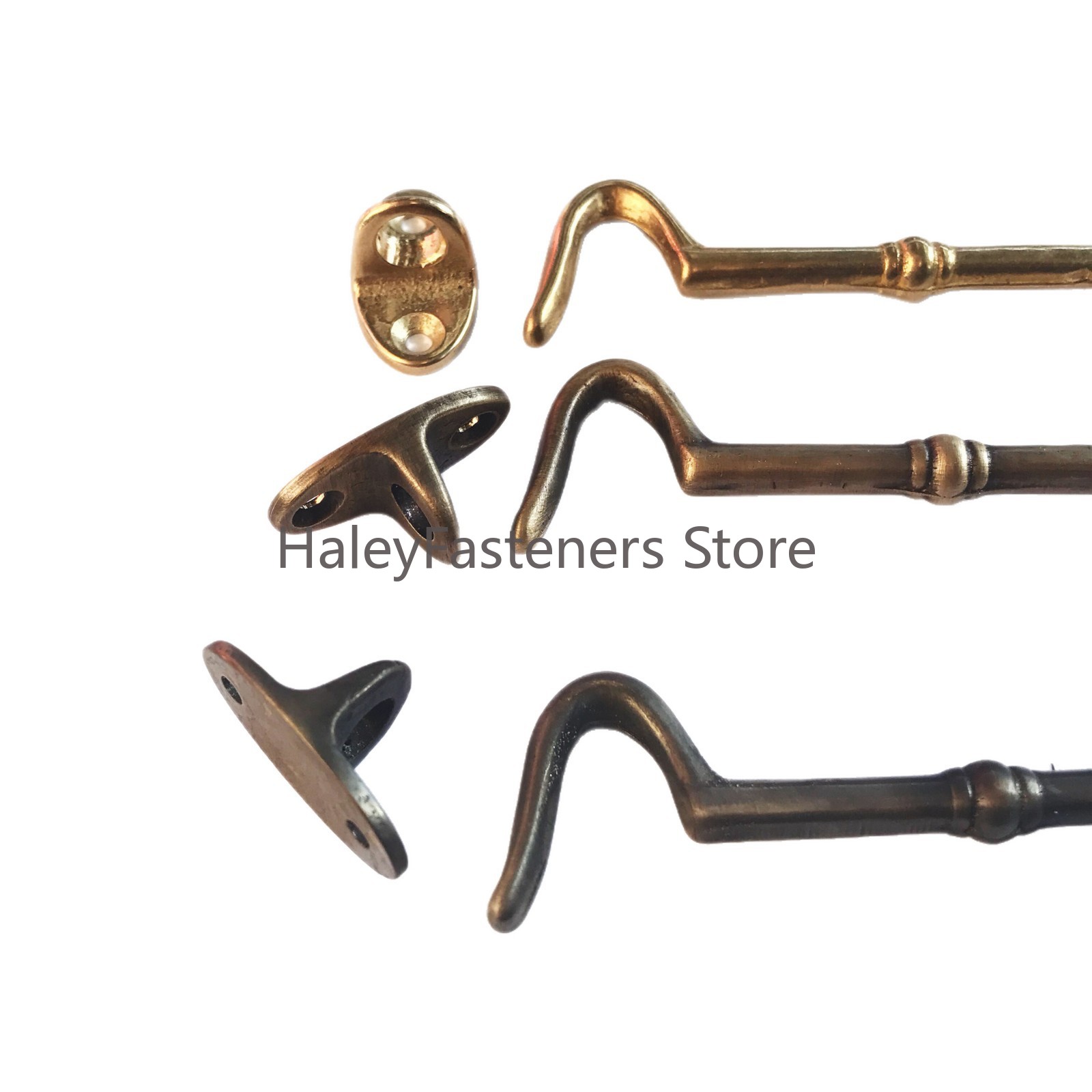 مقبض نافذة نحاسي، مزلاج نحاسي، - مراجعة Antique Brass Hook وسعره